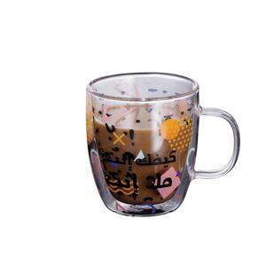 فنجان كابتشينو شفاف من بارفيه فنجان كابتشينو شفاف من بارفيه